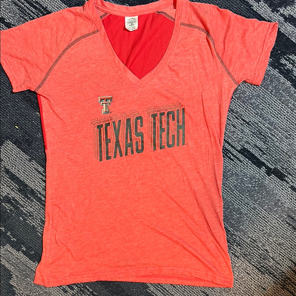 Rivalry Threads Red Athletic Tee